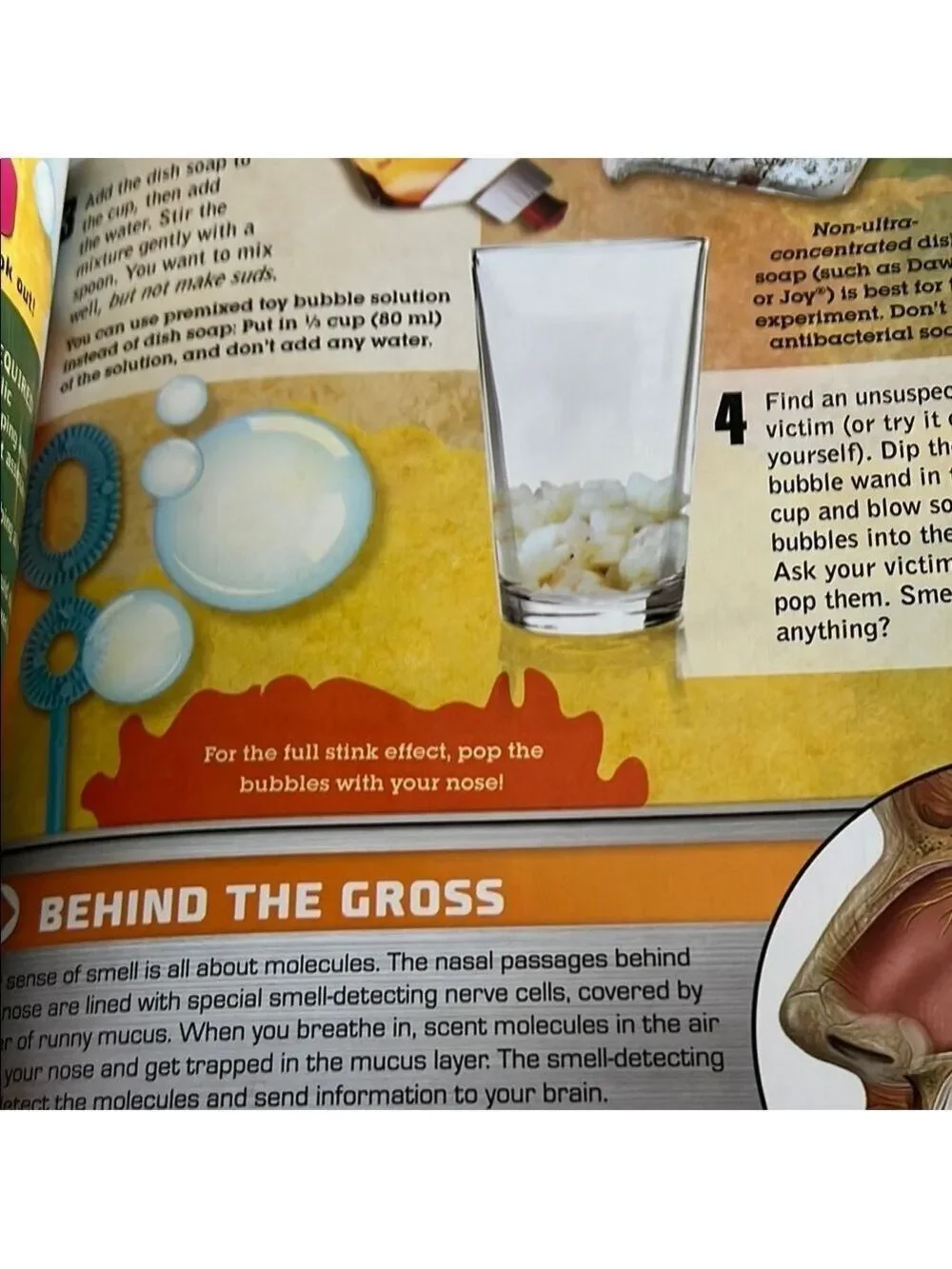 Gross Science Book by Scholastic